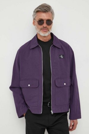 Джинсовая куртка, фиолетовый Calvin Klein Jeans
