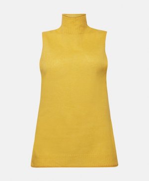 Пуловер без рукавов , желтый Max & Moi