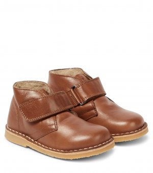 Кожаные ботинки , коричневый Petit Nord