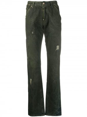 Прямые джинсы 1990-х годов Gianfranco Ferré Pre-Owned. Цвет: зеленый