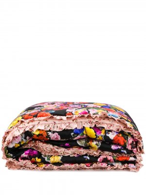 Одеяло с цветочным принтом Preen By Thornton Bregazzi. Цвет: розовый