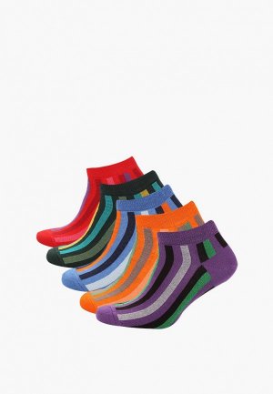 Носки 5 пар bb socks. Цвет: разноцветный