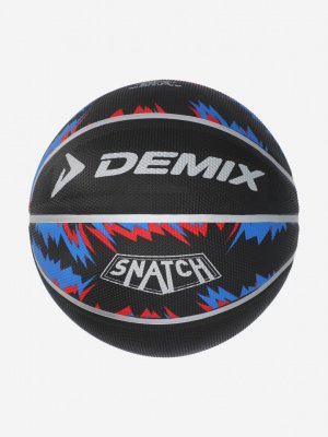 Мяч баскетбольный Snatch Streetball, Черный Demix. Цвет: черный