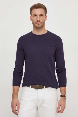 Рубашка с длинным рукавом , темно-синий Calvin Klein