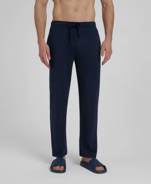 Пижамные брюки PT-0107 NAVY HENDERSON. Цвет: синий