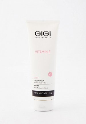 Мыло для лица Gigi Vitamin E, сухой и обезвоженной кожи, 250 мл. Цвет: прозрачный