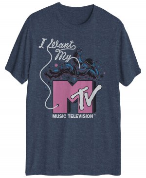 Мужская футболка MTV с коротким рукавом Hybrid