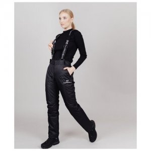 Утепленные брюки Premium Black женские, XS Nordski. Цвет: черный