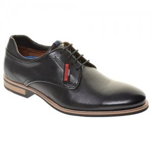 Туфли (Massimo) мужские демисезонные, размер 42, цвет черный, артикул 19-209-30 Lloyd. Цвет: черный
