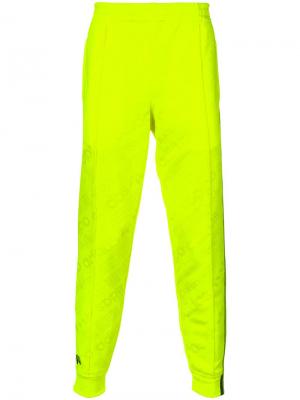 Спортивные брюки Adidas Originals By Alexander Wang. Цвет: желтый