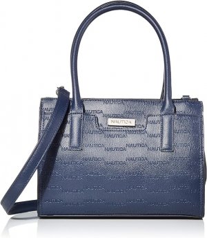 Женская сумка-портфель Sandy Jr. Top Handel со съемным ремешком через плечо, темно-синий Nautica
