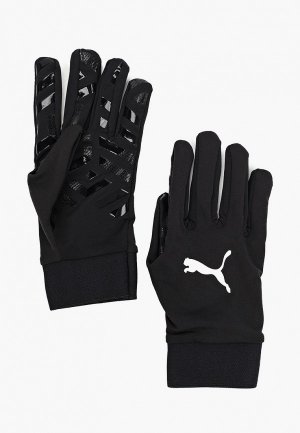 Перчатки PUMA Field Player Glove. Цвет: черный