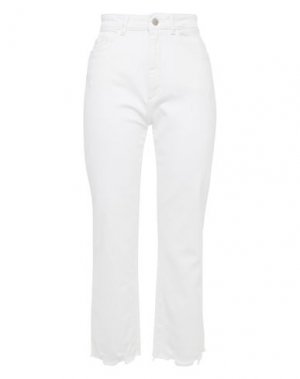 Джинсовые брюки DL1961. Цвет: белый