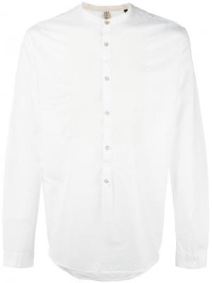 Рубашка с воротником-мандарин Dnl. Цвет: белый