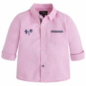 Рубашка , размер 80 (12 мес), розовый Mayoral. Цвет: розовый