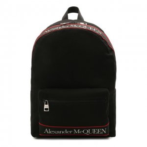 Текстильный рюкзак Metropolitan Alexander McQueen. Цвет: чёрный
