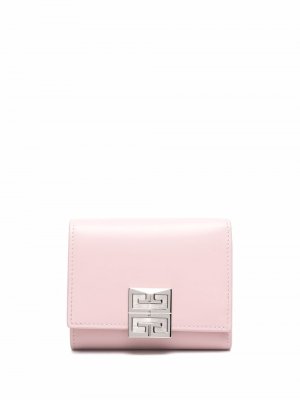 4G-motif logo-plaque wallet Givenchy. Цвет: розовый