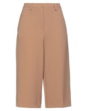 Укороченные брюки RSVP. Цвет: светло-коричневый
