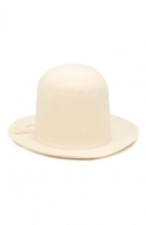 Фетровая шляпа Ann Demeulemeester. Цвет: бежевый