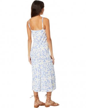 Платье Holiday Tropics Midi Dress, цвет Mid Blue Rip Curl