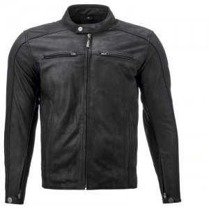Куртка кожаная MOTEQ Arsenal, мужской(ие), черный, размер XXXL. Цвет: черный