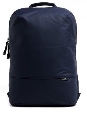 Минималистичный рюкзак темно-синий мужской Mueslii