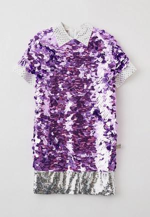 Платье N21. Цвет: фиолетовый