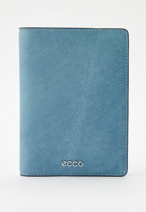 Обложка для документов Ecco Passport. Цвет: голубой