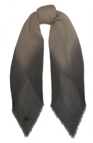 Шерстяной платок Giorgio Armani. Цвет: разноцветный
