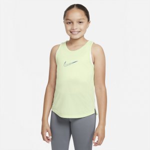 Майка для тренинга девочек школьного возраста Dri-FIT One - Зеленый Nike