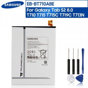 Оригинальный настольный аккумулятор EB-BT710ABE для SAMSUNG GALAXY Tab S2 8,0 T710 T715 T715C T719C SM T713N EB-BT710ABA 4000 мАч