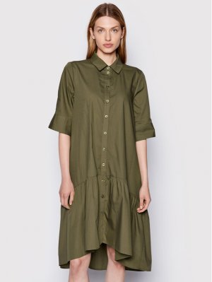Платье-рубашка свободного кроя , зеленый Gestuz