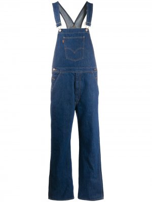 Levis Vintage Clothing джинсовый комбинезон прямого кроя Levi's. Цвет: синий