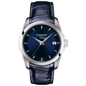 Наручные часы TISSOT T-Classic, синий, серебряный. Цвет: синий