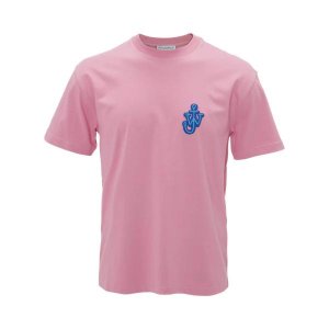Футболка t-shirt mit anker motiv pink , розовый J.W. Anderson