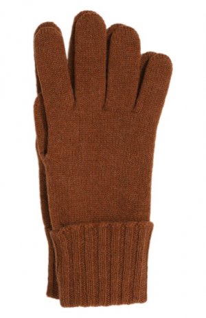 Кашемировые перчатки Inverni. Цвет: коричневый
