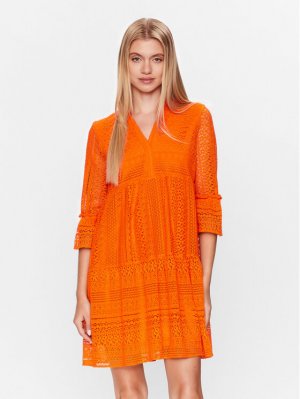Летнее платье свободного кроя, оранжевый Vero Moda