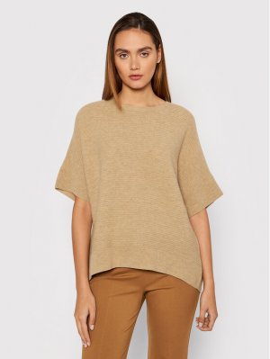 Пуловер свободного кроя , коричневый United Colors Of Benetton