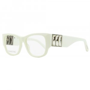 Женские прямоугольные очки SK5473 021 Белые 54 мм Swarovski