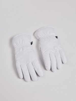 Тёплые перчатки в спортивном стиле zolla. Цвет: мультицвет