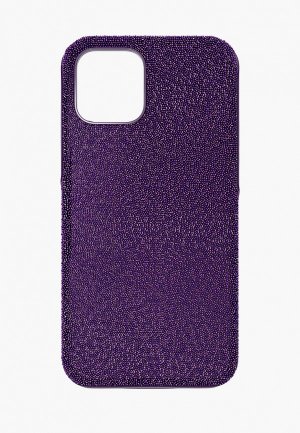 Чехол для iPhone Swarovski® 12/12 PRO High. Цвет: фиолетовый