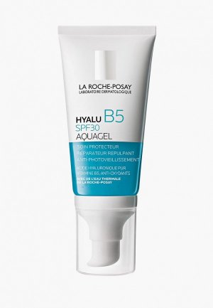 Гель для лица La Roche-Posay HYALU B5 концентрированный увлажнения и тонуса кожи SPF30, 50 мл. Цвет: прозрачный
