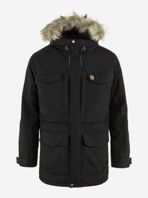 Куртка утепленная мужская Nuuk, Черный Fjallraven. Цвет: черный