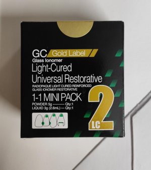 Gold Label 2 Светоотверждаемая мини-упаковка GC