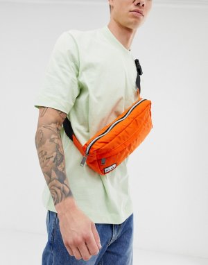 Оранжевая нейлоновая сумка через плечо Mi-Pac