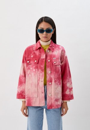 Куртка джинсовая Bimba Y Lola. Цвет: розовый