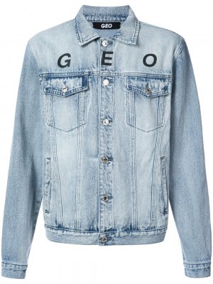 Джинсовая куртка Globe Geo. Цвет: синий