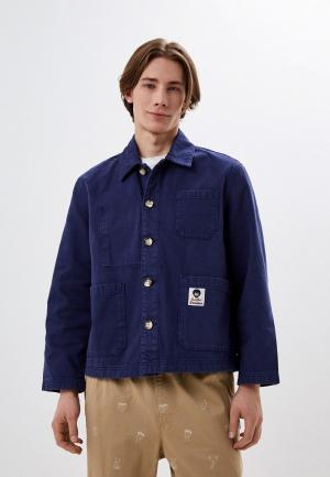 Куртка джинсовая Element ATELIER JACKET  JCKT 0120. Цвет: синий