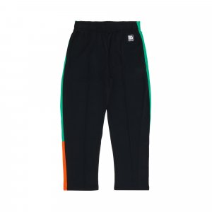 Спортивные брюки Commune, цвет: черный/зеленый/оранжевый Wales Bonner