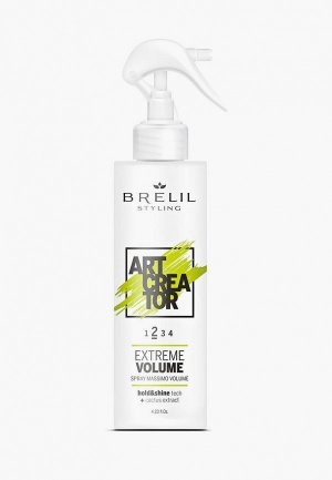 Спрей для волос Brelil Professional ART CREATOR экстремального объёма, 150 мл. Цвет: прозрачный